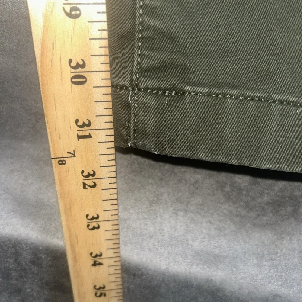 Lucky Brand 410 Athletic Chino Pants Mens 32x32 Forest Green